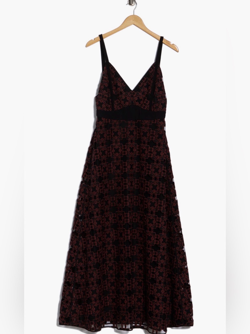 Longchamp Maxi A-Line Dress - Sz 8 - Picture 1 of 4